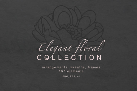 Elegant Floral Collection: Versatile Botanical Design Assets