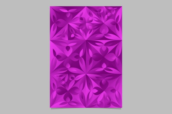 Elevating Digital and Print Aesthetics with Purple Gradient Floral Page Backgrounds