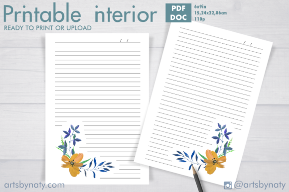 Evaluating the Lined Journal with Floral Corners for Personal and Professional Writing