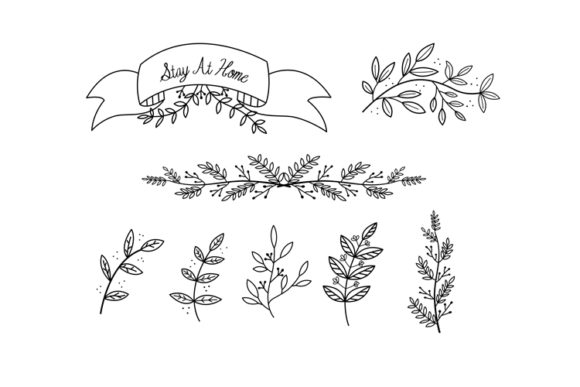 Floral Doodle Illustrations: Integrating Hand-Drawn Vectors into Professional Workflows