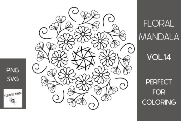 Floral Mandala Vol.14: Elevating Digital Craft and Self-Publishing Workflows
