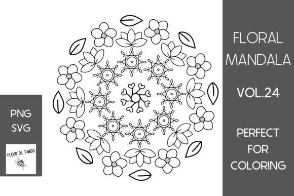 Floral Mandala Vol.24 Design Guide